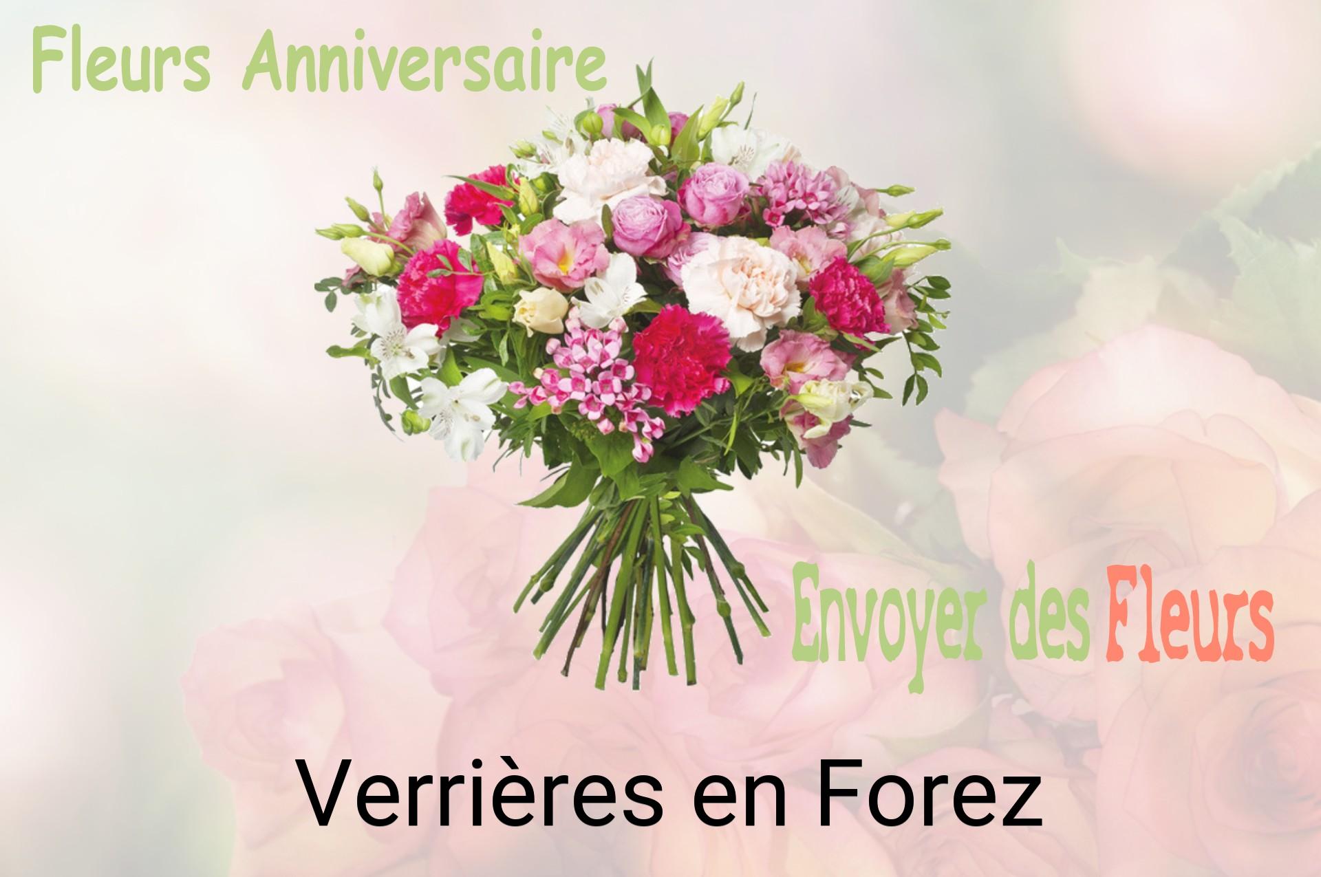 Bouquet de fleurs d’anniversaire livré à Verrières-en-Forez
