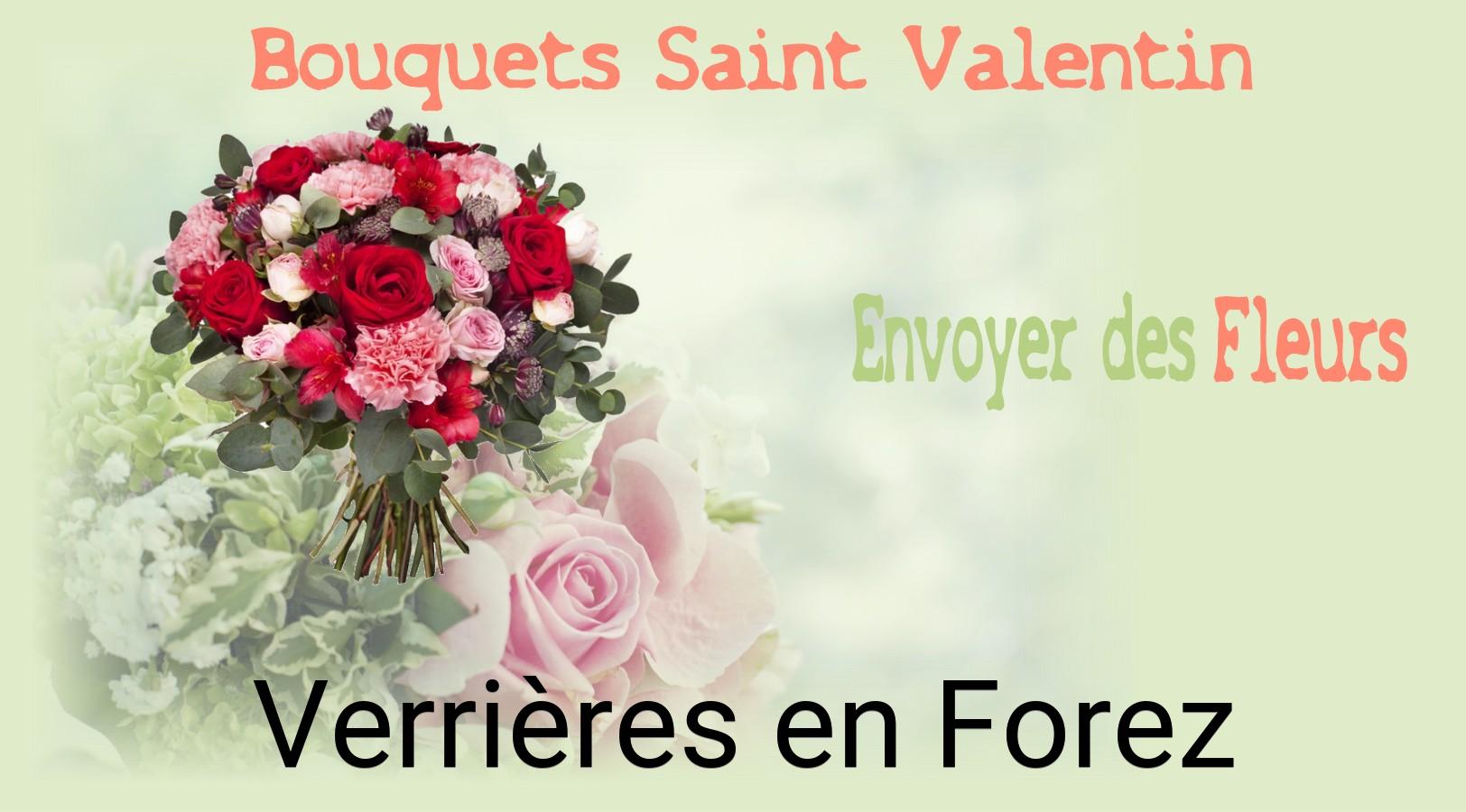 Roses de Saint-Valentin livrées à Verrières-en-Forez